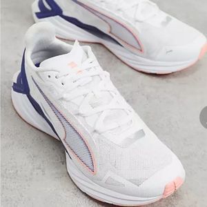 Puma Zora Sneaker- White/Blue/Pink